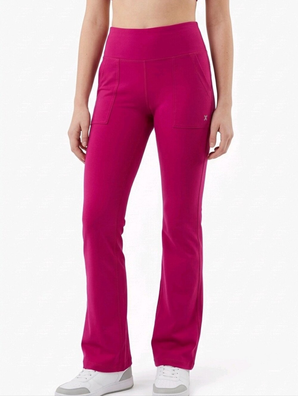 Women’s Magenta Flare Scrub Pants
